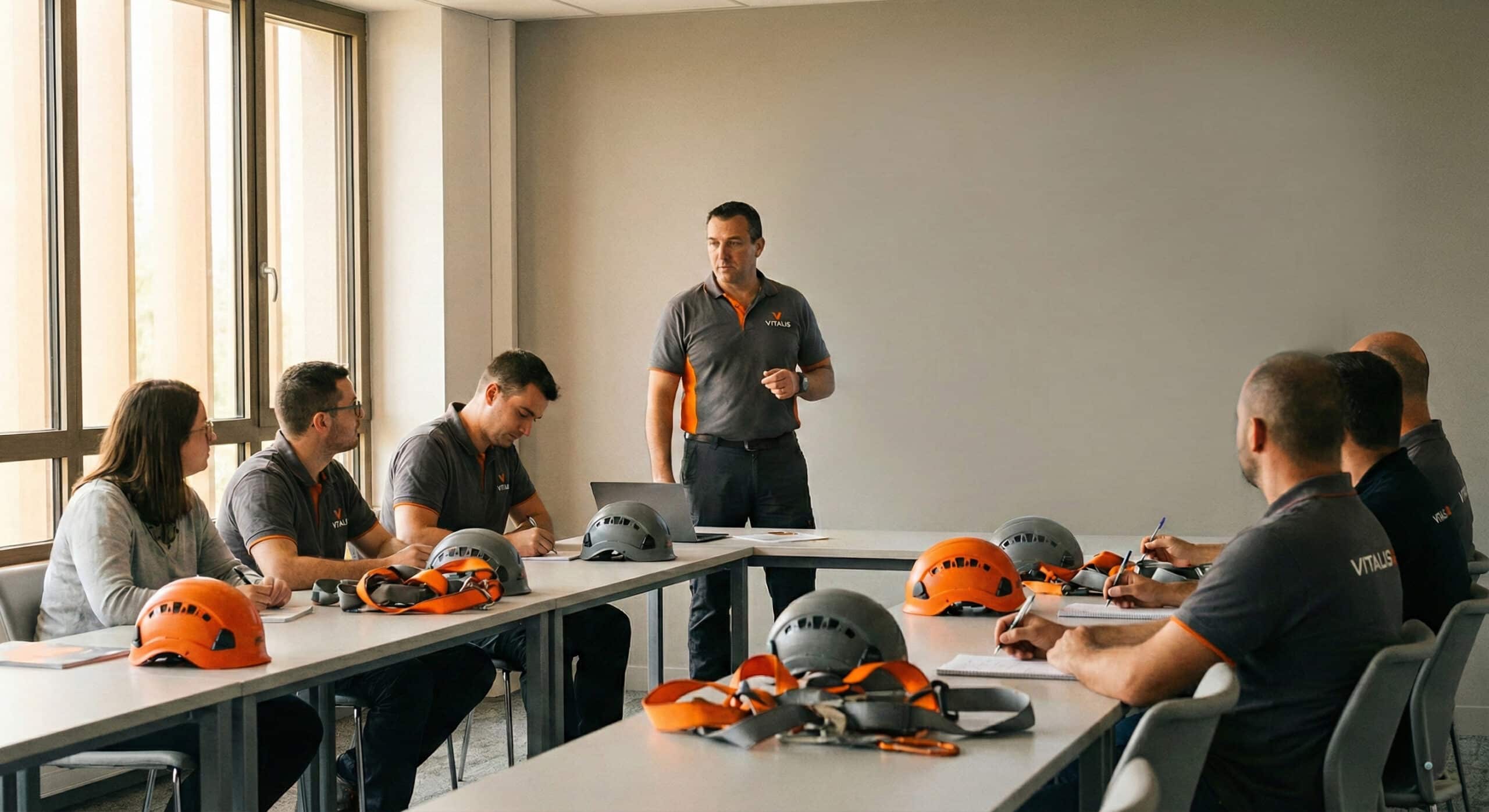 Contrôle équipement de sécurité hauteur